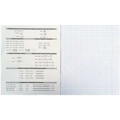 Зошит предметний Kite Pixel K21-240-16, 48 аркушів, клітинка, алгебра K21-240-16 фото