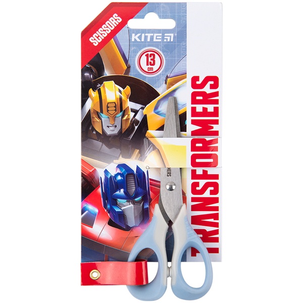 Ножницы с резиновыми вставками Kite Transformers TF23-016, 13 см TF23-016 фото