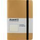 Книга записна Axent Partner Soft 8312-35-A, A5-, 125x195 мм, 96 аркушів, крапка, гнучка обкладинка, золота 8312-35-A фото 1
