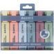 Маркер Axent Highlighter 2537-60-A, 1-5 мм, клиновидный, набор, morandi 2537-60-A фото 1