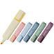 Маркер Axent Highlighter 2537-60-A, 1-5 мм, клиновидный, набор, morandi 2537-60-A фото 2