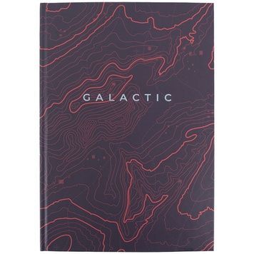 Книга записна Earth Colors 8422-576-A, А4, 96 аркушів, клітинка, Galactic 8422-576-A фото