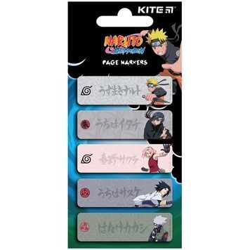 Закладки бумажные с рисунком Kite Naruto NR23-480, 100 шт, 5х15х50 мм, прямокутна NR23-480 фото