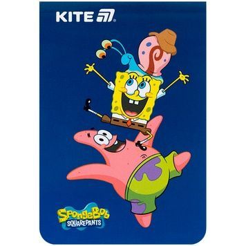 Блокнот Kite Sponge Bob SB25-224, 48 аркушів, клітинка SB25-224 фото