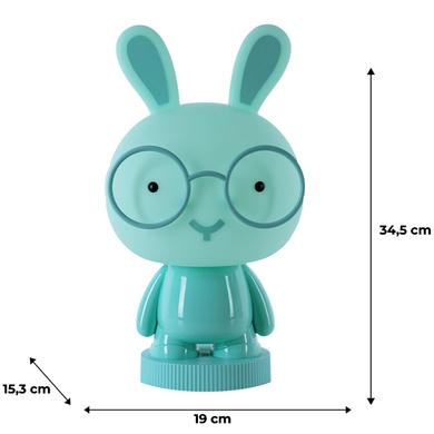 Светильник-ночник LED с аккумулятором Bunny Kite K24-490-1-4, зеленый K24-490-1-4 фото