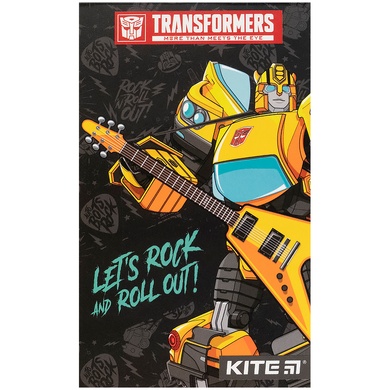 Блокнот-планшет Kite Transformers TF21-195, A6, 50 аркушів, нелінований TF21-195 фото