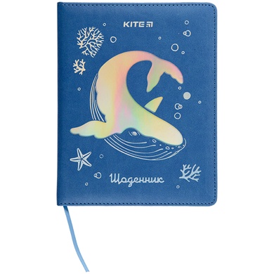 Дневник школьный Kite Magic whale K22-264-6, твердая обложка, PU K22-264-6 фото