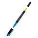 Маркер Axent Highlighter Dual 2534-02-A, 2-4 мм, клиновидный, голубой+желтый 2534-02-A фото 1