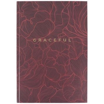 Книга записна Earth Colors 8422-579-A, А4, 96 аркушів, клітинка, Graceful 8422-579-A фото