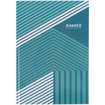 Книга записна А4 96арк., кліт., Lines, зелена 8422-582-A фото