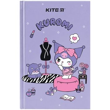 Книга записна Kite Hello Kitty HK24-199-2, тверда обкладинка, А6, 80 аркушів, клітинка HK24-199-2 фото