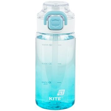 Пляшечка для води Kite K25-1212-2, 600 мл, блакитна K25-1212-2 фото