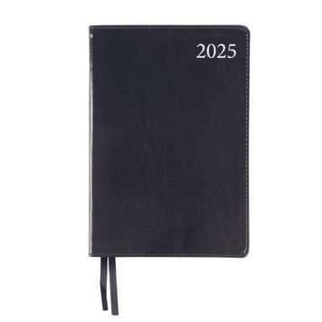 Ежедневник А5 Leo Planner датированный 2025 Aldento черно синий 368 стр 252536 фото