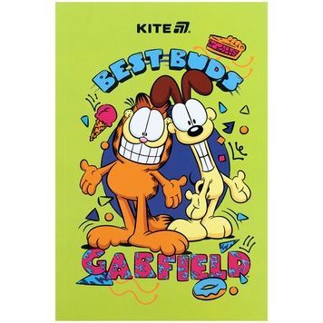 Блокнот Kite Garfield GF25-193-2, термобіндер, А5, 64 аркуші, нелінований GF25-193-2 фото