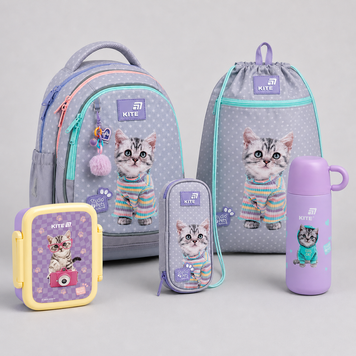 Шкільний набір 5в1 Kite Education Studio Pets SET_SP26-724S SET_SP26-724S фото