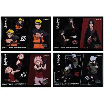 Тетрадь для рисования Kite Naruto NR23-242, 24 листа NR23-242 фото