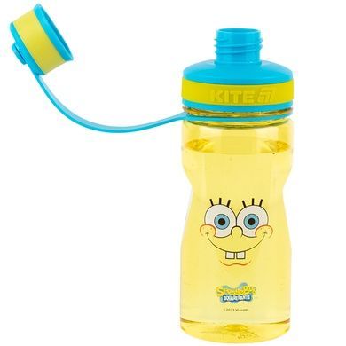 Пляшечка для води Kite Sponge Bob SB25-397, 500 мл, жовта SB25-397 фото