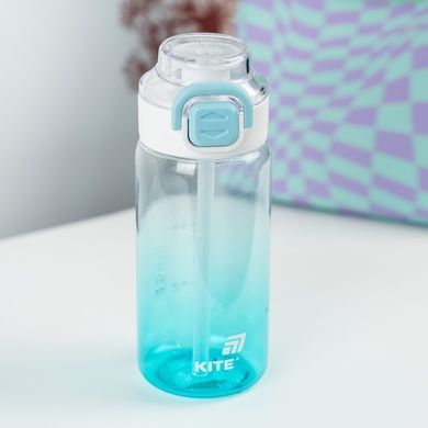 Пляшечка для води Kite K25-1212-2, 600 мл, блакитна K25-1212-2 фото