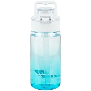 Пляшечка для води Kite K25-1212-2, 600 мл, блакитна K25-1212-2 фото