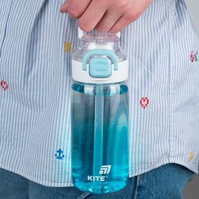 Пляшечка для води Kite K25-1212-2, 600 мл, блакитна K25-1212-2 фото