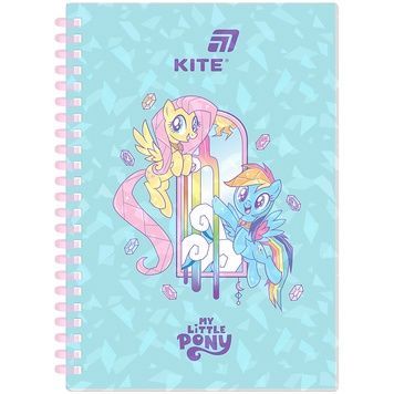 Блокнот на спіралі My Little Pony LP26-277, А5, 80 аркушів, клітинка, пластикова обкладинка LP26-277 фото