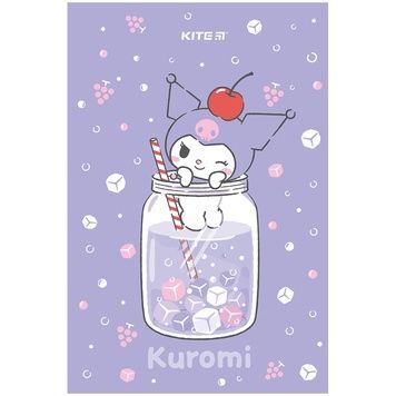Блокнот Kite Hello Kitty Kuromi HK24-193-2, термобіндер, А5, 64 аркуші, нелінований HK24-193-2 фото