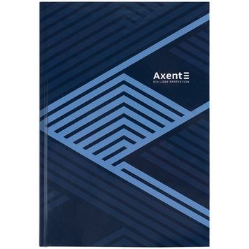 Книга записна А4 96арк., кліт., Lines, синя 8422-581-A фото