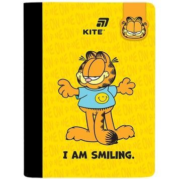 Блокнот з магнітною закладкою Kite Garfield GF26-192, А5, 60 аркушів, клітинка GF26-192 фото