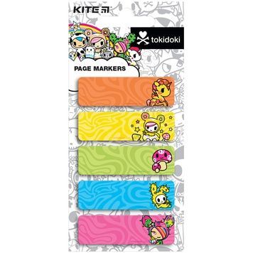 Закладки бумажные с рисунком Kite tokidoki TK23-480, 100 шт, 5х15х50 мм, прямокутна TK23-480 фото