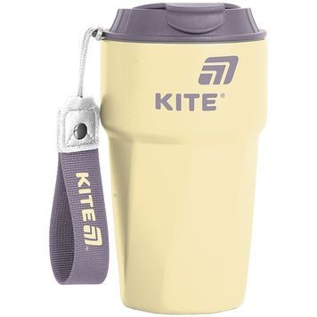 Термокружка Kite K26-1220-3, 450 мл, жовта K26-1220-3 фото