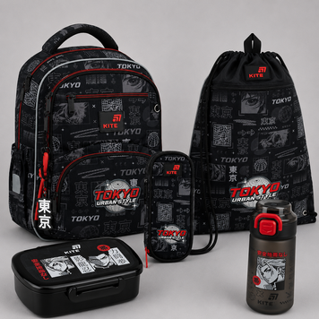 Шкільний набір 5в1 Kite Education Tokyo SET_K26-773M-5 SET_K26-773M-5 фото