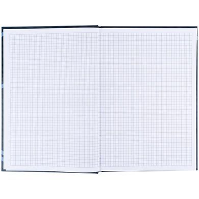 Книга записна А4 96арк., кліт., Lines, синя 8422-581-A фото