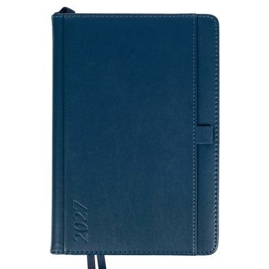 Ежедневник Leo Planner Legacy A5 датированный 2027 твердый синий 368 страниц 252734 фото