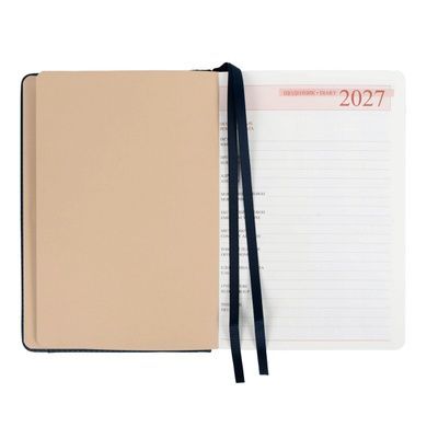 Ежедневник Leo Planner Legacy A5 датированный 2027 твердый синий 368 страниц 252734 фото