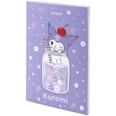 Блокнот Kite Hello Kitty Kuromi HK24-193-2, термобіндер, А5, 64 аркуші, нелінований HK24-193-2 фото