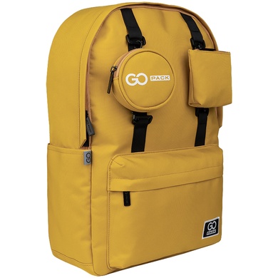Рюкзак для міста та навчання GoPack Education Teens 178-1 гірчичний GO22-178L-1 фото
