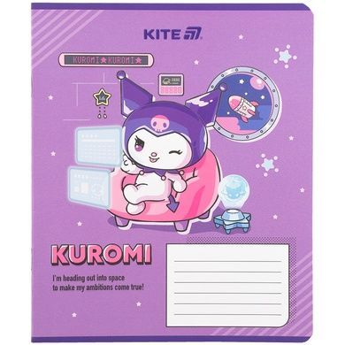 Зошит шкільний Kite Kuromi HK25-236-1, 18 аркушів, клітинка HK25-236-1 фото