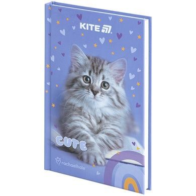 Книга записна Kite Rachael Hale R25-199, тверда обкладинка, А6, 80 аркушів, клітинка R25-199 фото