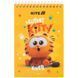 Блокнот на спіралі Kite Garfield GF25-196, А6, 48 аркушів, нелінований