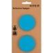Набор значков светоотражающих Kite K23-107-3, голубые K23-107-3 фото 1