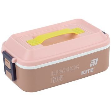 Ланчбокс Kite K25-1183-1, 1000 мл, бежевий K25-1183-1 фото