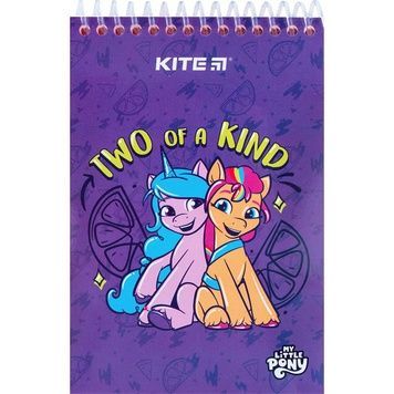 Блокнот пластиковий Kite My Little Pony LP24-196, А6, 48 аркушів, нелінований LP24-196 фото