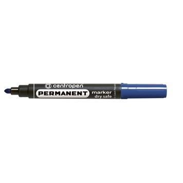 Маркер Permanent Dry Safe 8510 2,5 мм круглий син. 8510/03 фото
