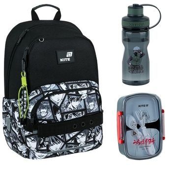 Рюкзак школьный Kite Education Anime Boy K26-585M-5 3в1 K26-585M-5set фото