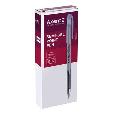 Ручка масляна Axent Shine AB1063-02-A, 0.7 мм, синя AB1063-02-A фото