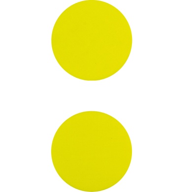 Набор значков светоотражающих Kite K23-107-2, желтые K23-107-2 фото