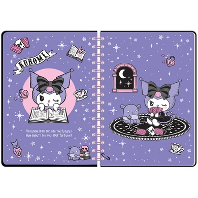 Щоденник на спіралі Kite Hello Kitty HK23-438, тверда обкладинка HK23-438 фото