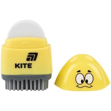 Точилка з контейнером та гумкою Kite Faces K25-365, асорті K25-365 фото