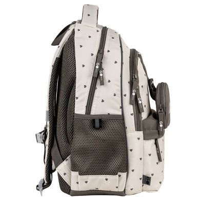 Рюкзак шкільний GoPack Education Beige Polka Dots GO26-182M-3 GO26-182M-3 фото