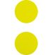 Набор значков светоотражающих Kite K23-107-2, желтые K23-107-2 фото 2